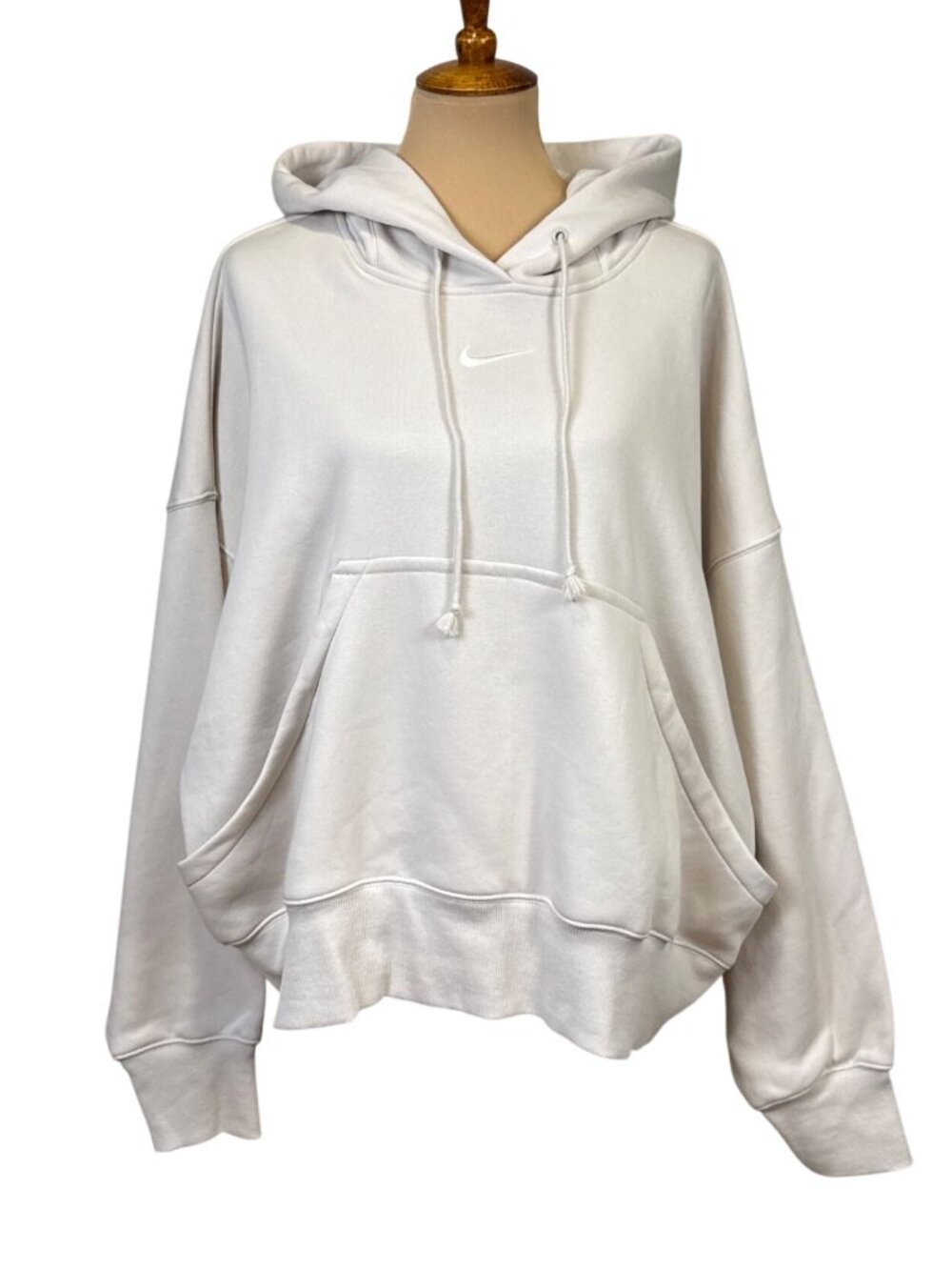 Nike Phoenix Fleece Womens Oversized Pullover Center Swoosh Hoodie Large